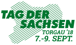 Tag der Sachsen 2018 Torgau Logo